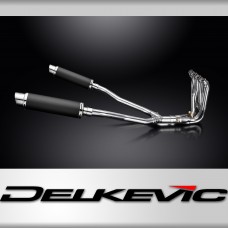 KAWASAKI GTR1400 2007-2020 Echappement Complet 4-2 Pot 350mm Rond Carbone