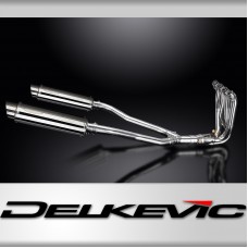 KAWASAKI GTR1400 2007-2020 Echappement Complet 4-2 Pot 350mm Rond Inox