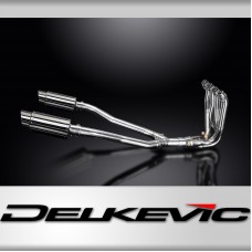 KAWASAKI GTR1400 2007-2020 Echappement Complet 4-2 Pot 200mm Rond Inox PISTE