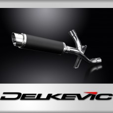 DUCATI MULTISTRADA 1200S 1260S 2015- TOURING Echappement Pot 350mm Rond Carbone