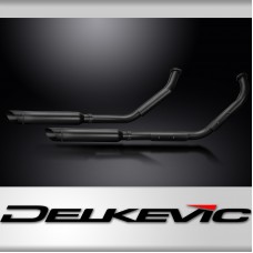 SUZUKI VL800 INTRUDER 01-16 Echappement Complet Custom 410 SlashCut CeramiquNoir