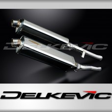 SUZUKI GSX1400 2001-04 Echappement Silencieux 420mm Tri-Ovale Inox