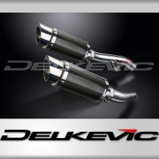 YAMAHA FJR1300 2006-2018 Echappement Silencieux 200mm Rond Carbone PISTE