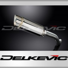 HONDA VFR800Fi 1998-2001 Echappement HAUT Silencieux 200mm Rond Inox PISTE