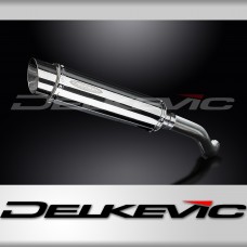 HONDA VFR800Fi 1998-2001 Echappement HAUT Silencieux 350mm Rond Inox