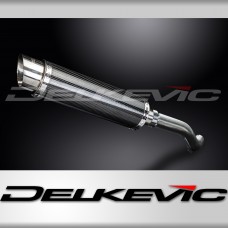 HONDA VFR800Fi 1998-01 Echappement HAUT Silencieux 350mm Rond Carbone