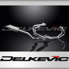 HONDA VFR800Fi 1998-2001 Echappement HAUT Complet 4-1 DECAT 225 Ovale Inox PISTE