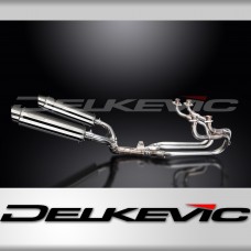 HONDA ST1100 PAN EUROPEAN 1989-2002 Echappement Complet Pot 350mm Rond Inox