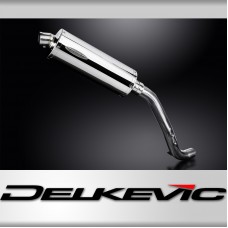 Triumph Tiger Sport 1050 2013-2020 Echappement KIT-Silencieux 350mm Ovale Inox