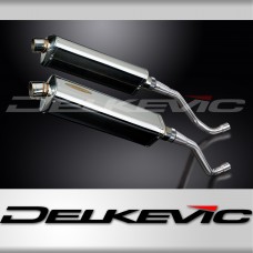 420mm Triovale Inox Silencieux Pot Echappement Yamaha XT660X XT660R 04-14