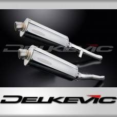 SUZUKI GSX1400  2001-2004 Echappement Silencieux 350mm Ovale Inox