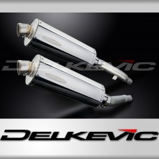 Yamaha XJ900S Diversion 1994-2003 Echappement KIT-Silencieux 350mm Ovale Inox