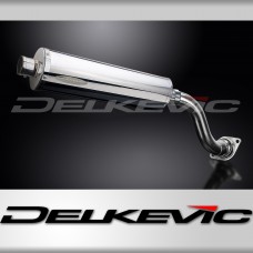 HONDA VFR750 1990-1993 KIT-Silencieux 450mm Ovale Inox Pos'n HAUT SortieDroit