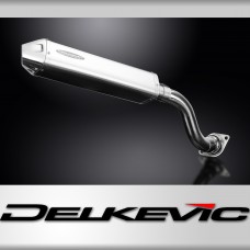 Honda VFR750 FL-FP 1990-1993 Echappement KIT-Silencieux 420mm Tri-Ovale Inox 