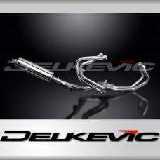 HONDA VFR800Fi 1998-2001 Echappement Complet 4-1 DECAT 350mm Ovale Inox