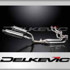 HONDA ST1100 PAN EUROPEAN 1989-2002 Echappement Complet Pot 350mm Ovale Inox