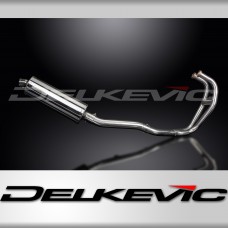 KAWASAKI GPZ500S GPZ400S 1987-2007 Echappement 2-1 Complet 350mm Ovale Inox
