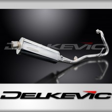 YAMAHA YZF-R125 2008-2013 Echappement Complet DECAT 350mm Ovale Inox