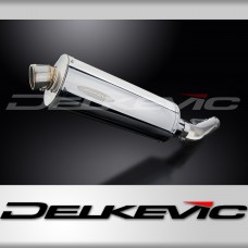 YAMAHA FZS600 FAZER 1998-2003 Echappement Silencieux 350mm Ovale Inox