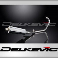 YAMAHA YBR125ED 2005-2016 Echappement Complet Silencieux 350 Ovale Inox