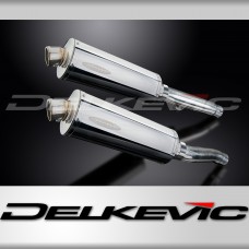 TRIUMPH TRIDENT SPRINT 900 95-97 Echappement Silencieux 350mm Ovale Inox