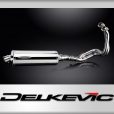 KAWASAKI NINJA 650 2017-2021 Echappement 2-1 Complet 350mm Ovale Inox