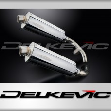 HONDA ST1100 PAN EUROPEAN 1989-2002 Echappement KIT-Silencieux 350mm Ovale Inox