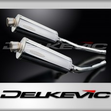 KAWASAKI ZZR1400 NINJA 2006-2007 Echappement Silencieux 350mm Ovale Inox