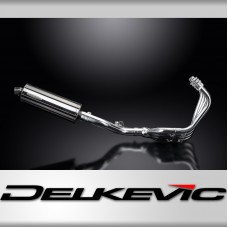 HONDA CB600F HORNET 2007-2013 Echappement 4-1 Complet 350mm Ovale Inox 