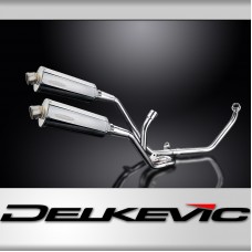 SUZUKI SV650 1998-2002 Echappement 2-2 Complet 350mm Ovale Inox