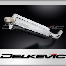 HONDA VFR800Fi 1998-2001 Echappement Silencieux 350mm Ovale Inox