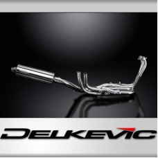 HONDA VFR1200X 2012-2019 Echappement Complet 4-1 DECAT Pot 350mm Ovale Inox