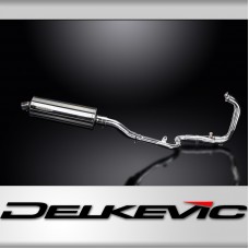 KAWASAKI NINJA 300 2013-2019 Echappement 2-1 Complet 350mm Ovale Inox