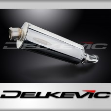 SUZUKI SV400 SV650 2003-2015 Echappement Silencieux 350mm Ovale Inox