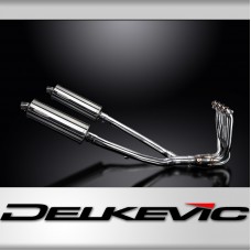 KAWASAKI ZZR1400 2012-2020 Echappement Complet 4-2 DECAT Pot 350mm Ovale Inox