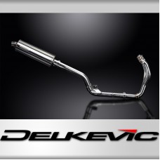 TRIUMPH TIGER 800 2010-2019 Echappement Complet Silencieux 350mm Ovale Inox