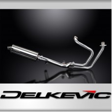 HONDA NT650V DEAUVILLE 1998-2005 Echappement Complet 350mm Ovale Inox