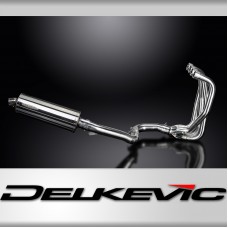 KAWASAKI ZZR1100 1990-2001 Echappement Complet 4-1 Silencieux 350mm Ovale Inox