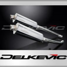 Kawasaki ZZR1400 ZX14 2012-2023 Echappement Silencieux 350mm Ovale Inox