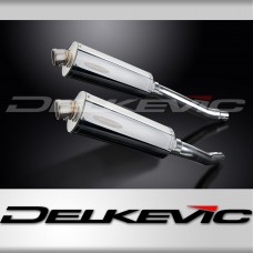 YAMAHA TDM900 2002-2013 Echappement Silencieux 350mm Ovale Inox