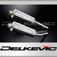 YAMAHA XJR1300 SP 1998-2007 Echappement Silencieux 350mm Ovale Inox