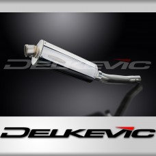 SUZUKI GS500E GS500F 1989-2009 Echappement Silencieux 350mm Ovale Inox