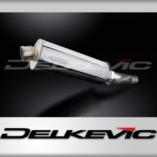 SUZUKI GSXR750 2008-2010 Echappement Silencieux 350mm Ovale Inox