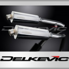 YAMAHA FJR1300 2001-2005 Echappement Silencieux 350mm Ovale Inox