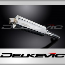 HONDA CBR600F 1987-1990 KIT-Silencieux 350mm Ovale Inox 