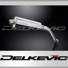 HONDA VFR750 1994-1997 KIT-Silencieux 350mm Ovale Inox  Pos HAUT