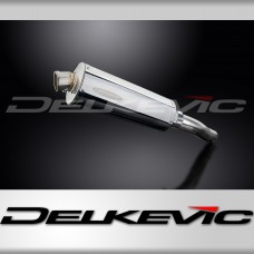 HONDA CB600F HORNET 2007-2014 KIT-Silencieux 350mm Ovale Inox 