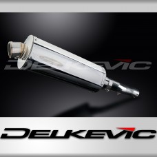 HONDA CBR600F ABS 11-13 Echappement BAS Silencieux 350mm Ovale Inox