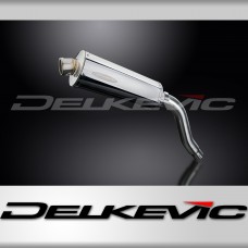 HONDA XL700VA TRANSALP 08-14  KIT-Silencieux 350mm Ovale Inox