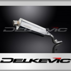 SUZUKI DR125 SM 2005-2014 Echappement Silencieux 350mm Ovale Inox